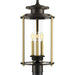 Progress Lighting Squire Collection Three-Light Post Lantern (P540012-020)