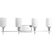 Progress Lighting Status Collection Four-Light Bath And Vanity (P2777-15)