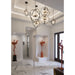 Progress Lighting Swing Collection Four-Light Medium Pendant (P5190-20)