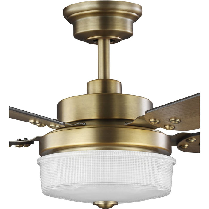 Progress Lighting Tempt Collection 52 Inch Five Blade Ceiling Fan 3000K (P2578-16330K)