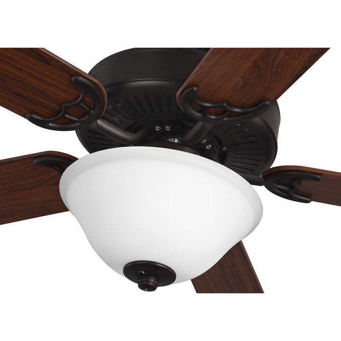 Progress Lighting Tempt Collection 52 Inch Five Blade Ceiling Fan 3000K (P2578-16330K)