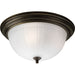 Progress Lighting Three-Light Melon 15-1/4 Inch Close-To-Ceiling (P3818-20)