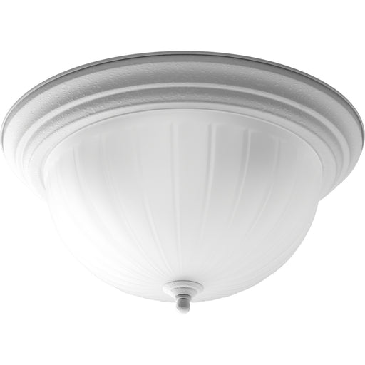 Progress Lighting Three-Light Melon 15-1/4 Inch Close-To-Ceiling (P3818-30)