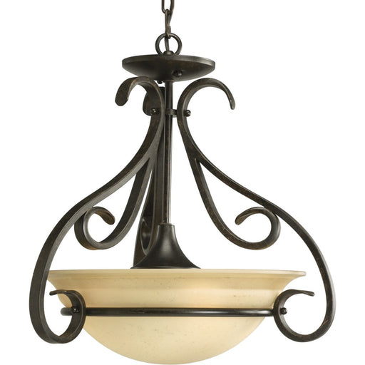 Progress Lighting Torino Collection Three-Light Foyer Pendant (P3843-77)