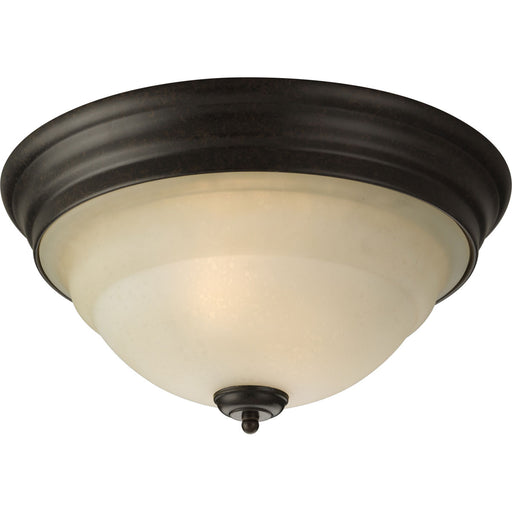 Progress Lighting Torino Collection Two-Light 14-5/8 Inch Close-To-Ceiling (P3184-77)