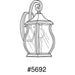 Progress Lighting Township Collection One-Light Small Wall Lantern (P5692-108)
