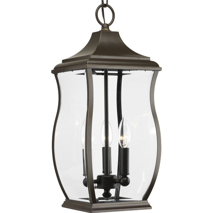 Progress Lighting Township Collection Three-Light Hanging Lantern (P5504-108)