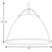 Progress Lighting Tre Collection One-Light Medium Pendant (P500052-030)