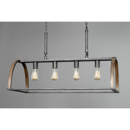 Progress Lighting Trestle Collection Four-Light Island Pendant (P4720-71)