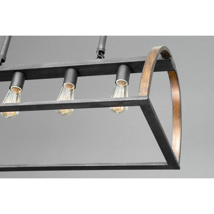 Progress Lighting Trestle Collection Four-Light Island Pendant (P4720-71)