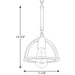 Progress Lighting Trestle Collection One-Light Mini-Pendant (P5315-71)