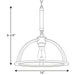 Progress Lighting Trestle Collection One-Light Pendant (P5152-71)
