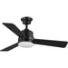 Progress Lighting Trevina II Collection 44 Inch Three-Blade Black Ceiling Fan 3000K (P2555-3130K)