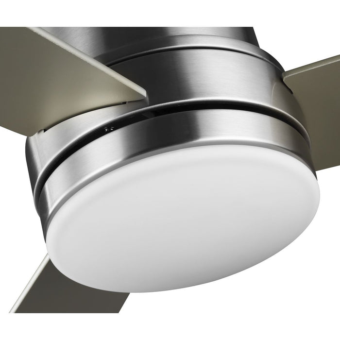 Progress Lighting Trevina II Collection 44 Inch Three-Blade Brushed Nickel Ceiling Fan 3000K (P2555-0930K)