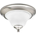 Progress Lighting Trinity Collection One-Light 12-1/2 Inch Close-To-Ceiling (P3475-09)