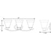 Progress Lighting Trinity Collection Three-Light Bath And Vanity (P3192-09)