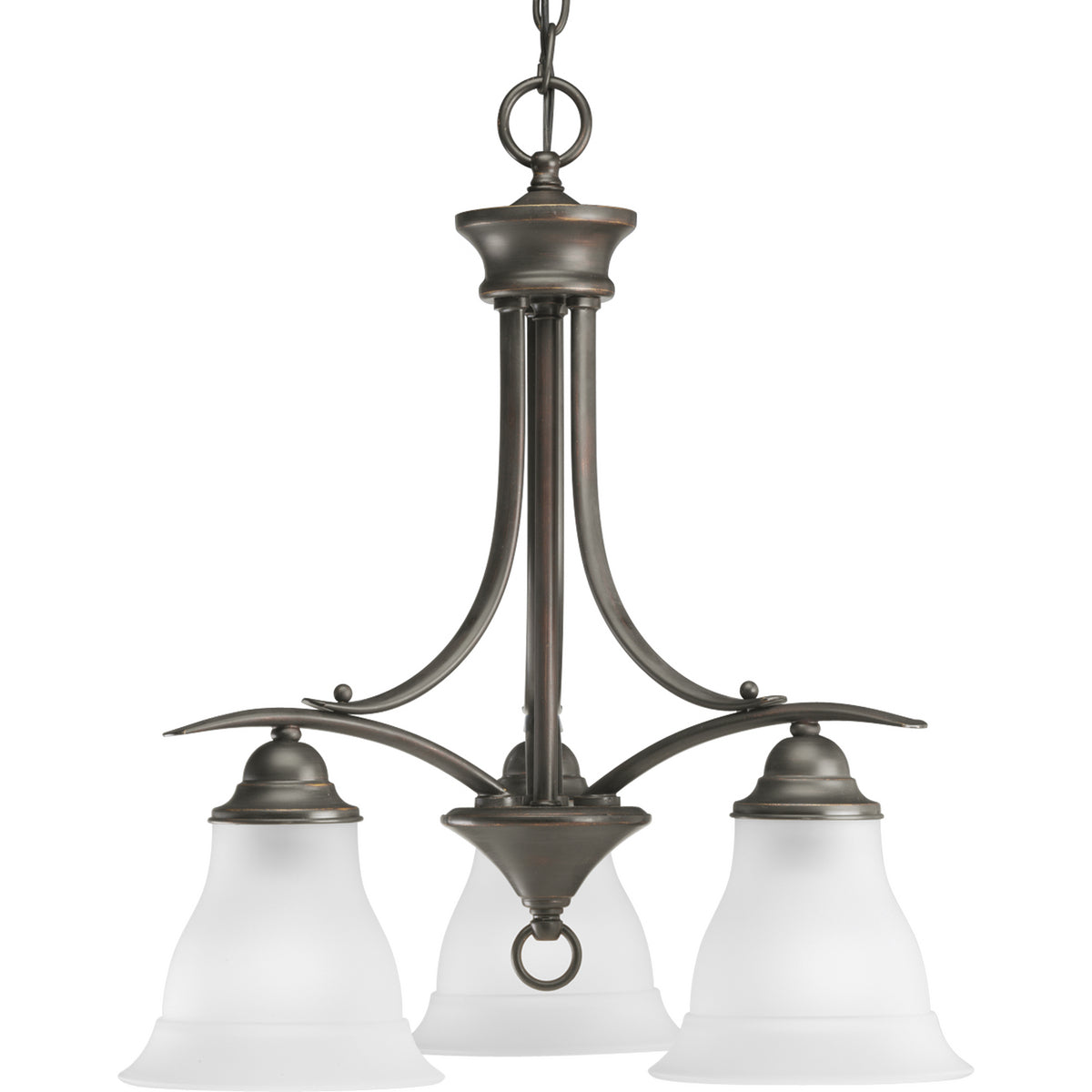 Progress Lighting P4324-20 Trinity Collection Three-Light Chandelier ...