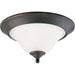 Progress Lighting Trinity Collection Two-Light 15 Inch Close-To-Ceiling (P3476-20)