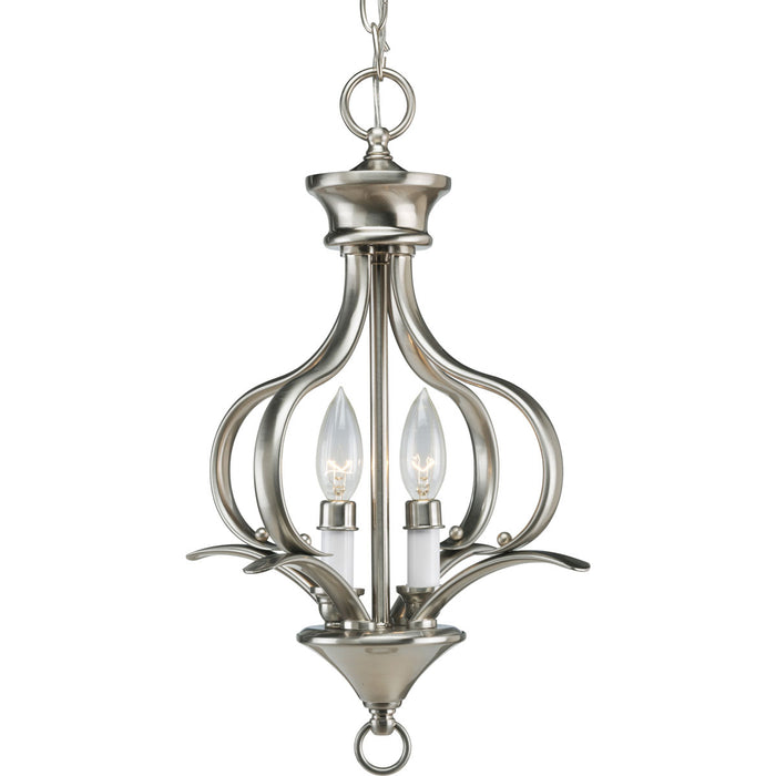 Progress Lighting Trinity Collection Two-Light Foyer Pendant (P3806-09)