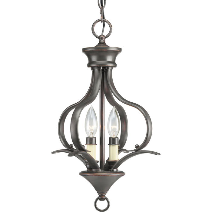 Progress Lighting Trinity Collection Two-Light Foyer Pendant (P3806-20)