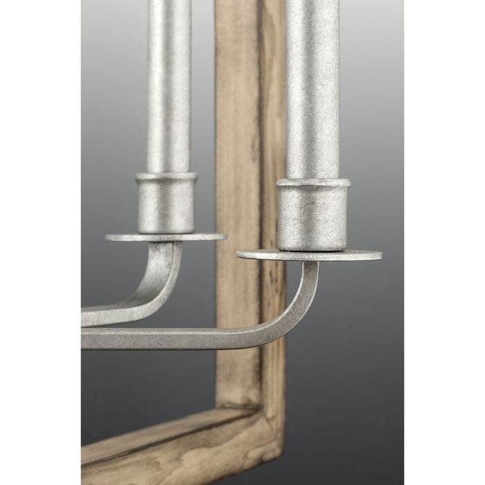 Progress Lighting Turnbury Collection Eight-Light chandelier (P4763-141)