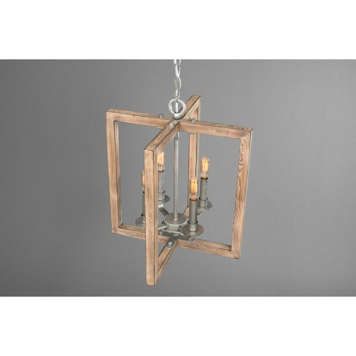 Progress Lighting Turnbury Collection Four-Light Chandelier (P4760-141)