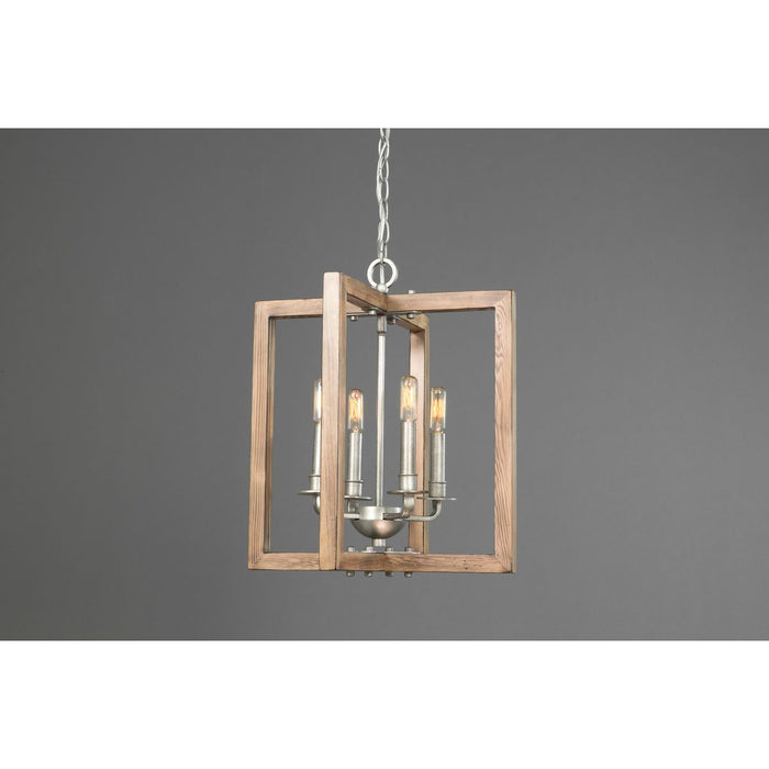 Progress Lighting Turnbury Collection Four-Light Chandelier (P4760-141)