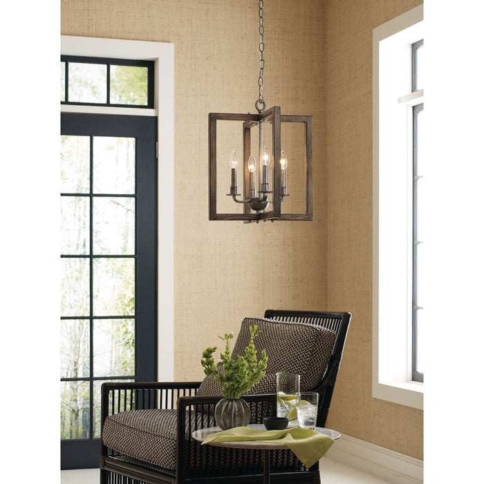 Progress Lighting Turnbury Collection Four-Light Chandelier (P4760-141)