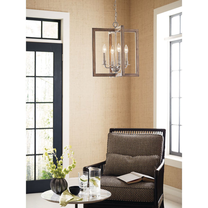 Progress Lighting Turnbury Collection Four-Light Chandelier (P4760-141)