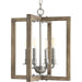 Progress Lighting Turnbury Collection Four-Light Chandelier (P4760-141)