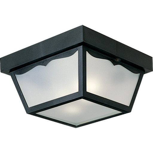 Progress Lighting Two-Light 10-1/4 Inch Flush Mount For Indoor/Outdoor Use (P5745-31)