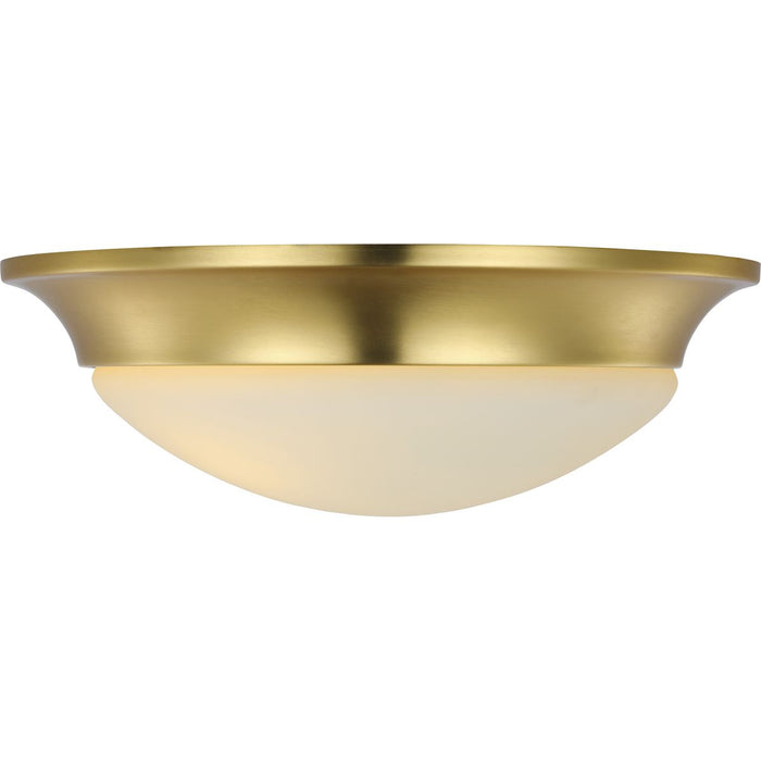 Progress Lighting Two-Light 14 Inch Etched Glass Flush Mount (P350147-012)