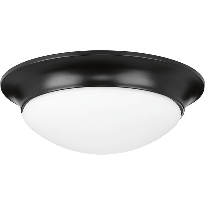 Progress Lighting Two-Light 14 Inch Etched Glass Flush Mount (P350147-031)