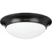 Progress Lighting Two-Light 14 Inch Etched Glass Flush Mount (P350147-031)