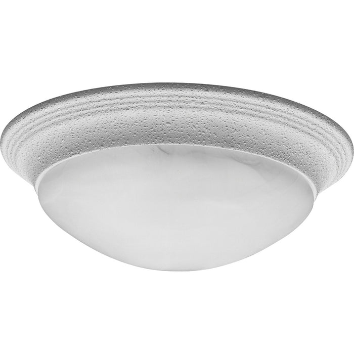 Progress Lighting Two-Light Alabaster Glass 14 Inch Close-To-Ceiling (P3689-30)