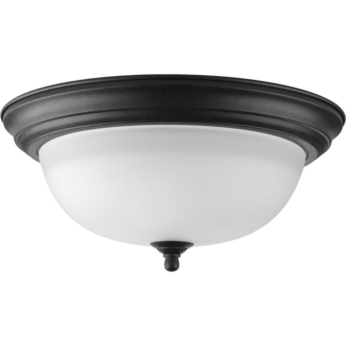 Progress Lighting Two-Light Dome Glass 13-1/4 Inch Close-To-Ceiling (P3925-80)