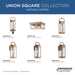 Progress Lighting Union Square Collection 100W One-Light Hang Lantern Antique Copper (Painted) (P550018-169)