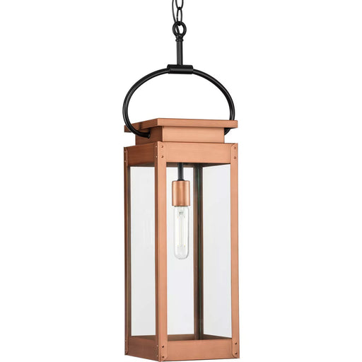 Progress Lighting Union Square Collection 100W One-Light Hang Lantern Antique Copper (Painted) (P550018-169)