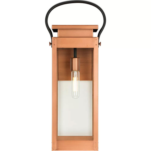 Progress Lighting Union Square Collection 100W One-Light Wall Lantern Antique Copper (Painted) (P560006-169)