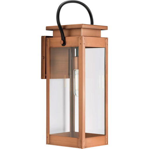 Progress Lighting Union Square Collection 100W One-Light Wall Lantern Antique Copper (Painted) (P560006-169)
