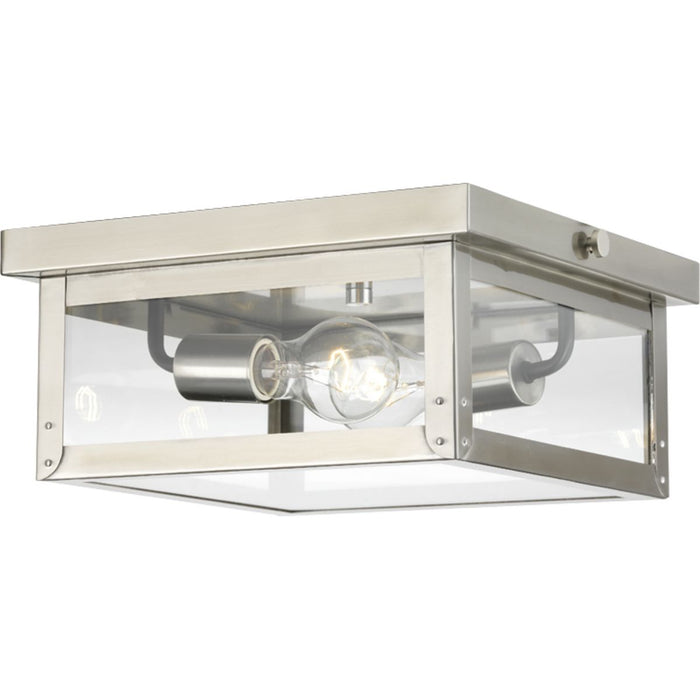 Progress Lighting Union Square Collection Two-Light Flush Mount (P550007-135)