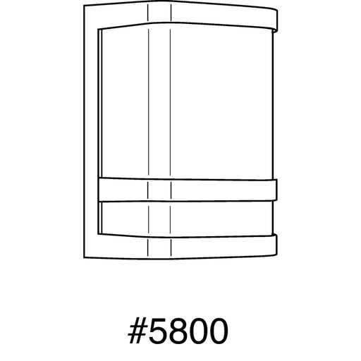 Progress Lighting Valera Collection LED One-Light LED Linear Lantern 3000K (P5800-0930K9)
