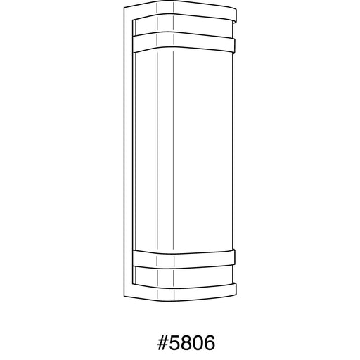 Progress Lighting Valera Collection LED Two-Light LED Wall Lantern 3000K (P5806-0930K9)