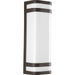 Progress Lighting Valera Collection LED Two-Light LED Wall Lantern 3000K (P5806-12930K9)