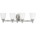 Progress Lighting Victorian Collection Four-Light Bath And Vanity (P3041-09)