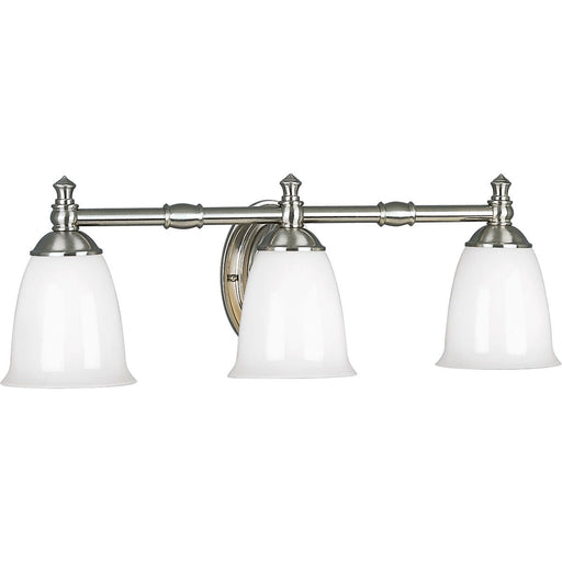 Progress Lighting Victorian Collection Three-Light Bath And Vanity (P3029-09)