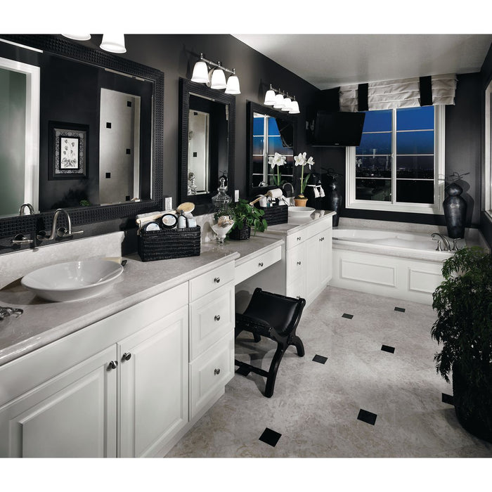 Progress Lighting Victorian Collection Three-Light Bath And Vanity (P3029-09)