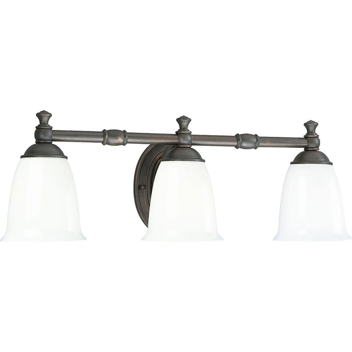 Progress Lighting Victorian Collection Three-Light Bath And Vanity (P3029-74)
