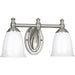 Progress Lighting Victorian Collection Two-Light Bath And Vanity (P3028-09)