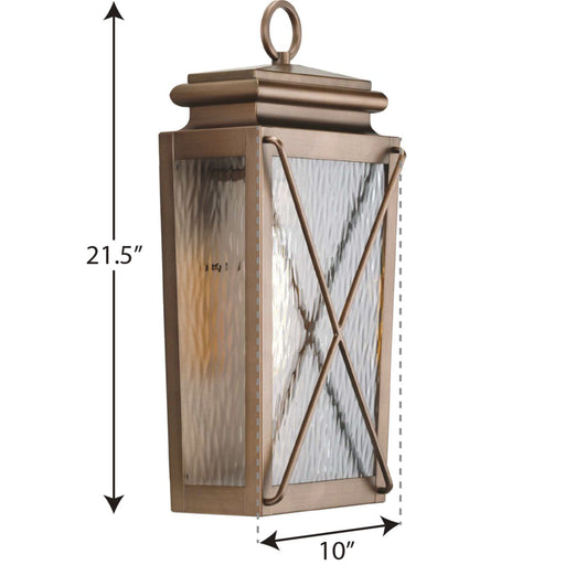 Progress Lighting Wakeford Collection 1 Light 60W Medium Base Wall Lantern Fixture (P560262-169)